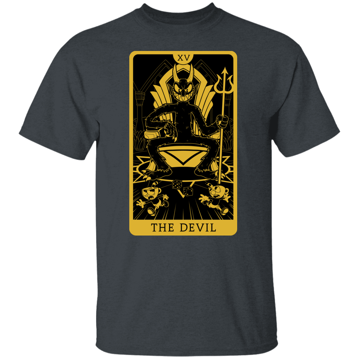 T-Shirts Dark Heather / S The Devil T-Shirt