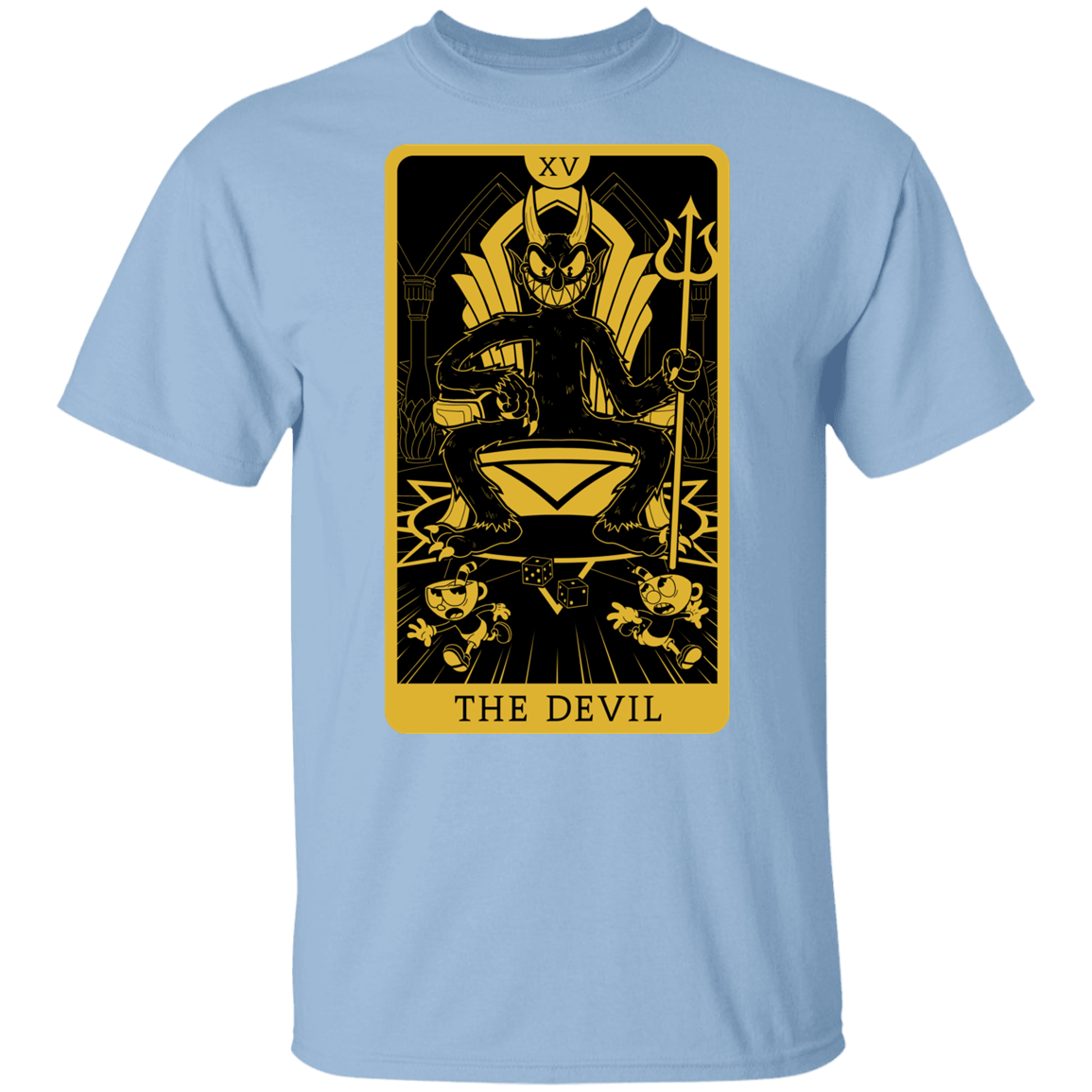 T-Shirts Light Blue / YXS The Devil Youth T-Shirt