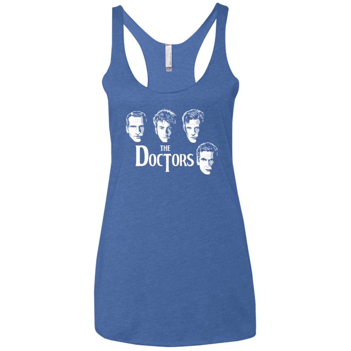 T-Shirts Vintage Royal / X-Small The Doctors Women's Triblend Racerback Tank