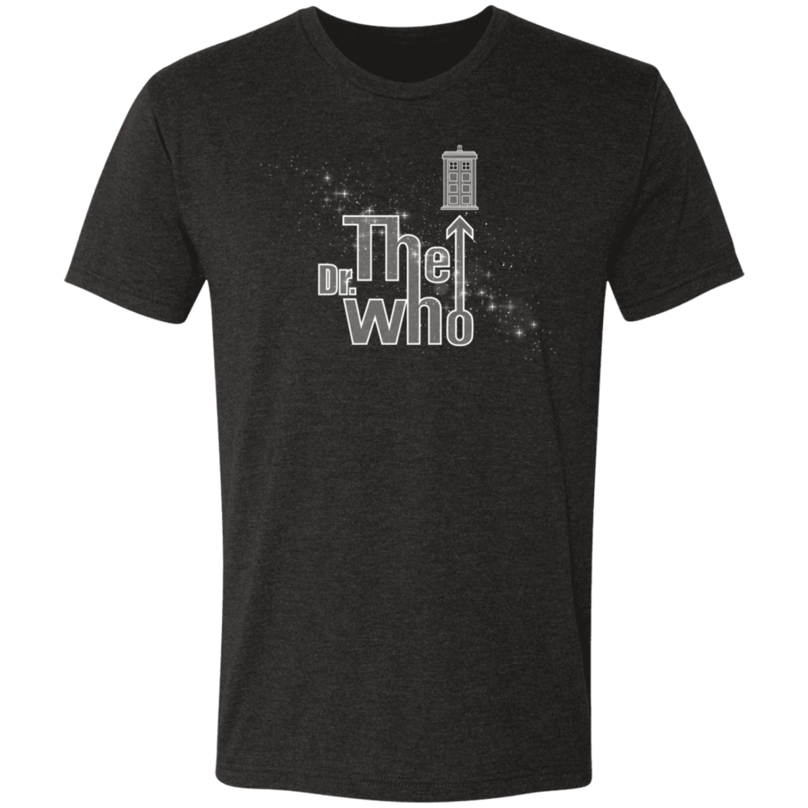 T-Shirts Vintage Black / S The Dr Who Men's Triblend T-Shirt