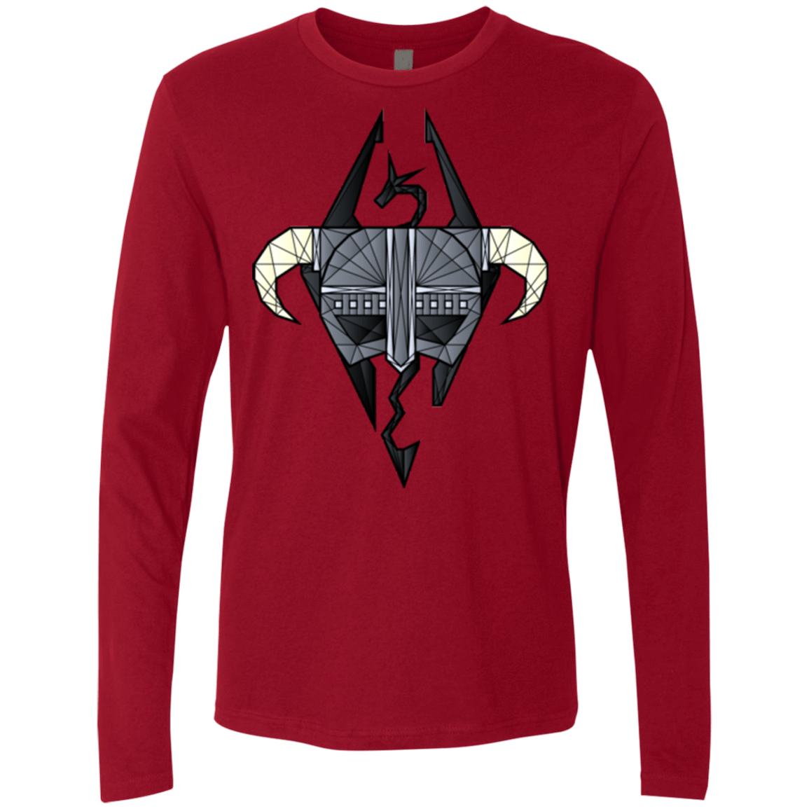 T-Shirts Cardinal / Small The Dragon Born Men's Premium Long Sleeve
