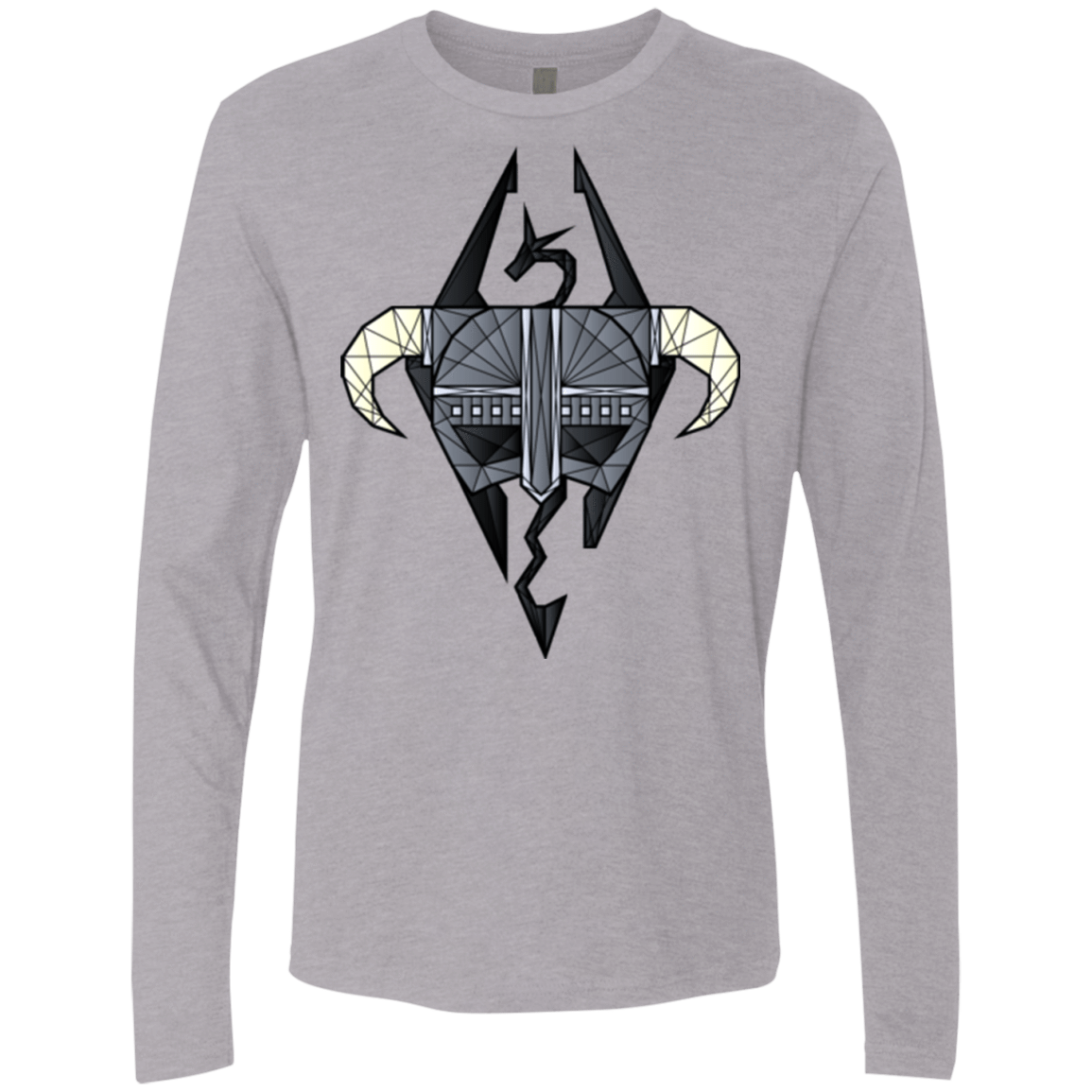 T-Shirts Heather Grey / Small The Dragon Born Men's Premium Long Sleeve