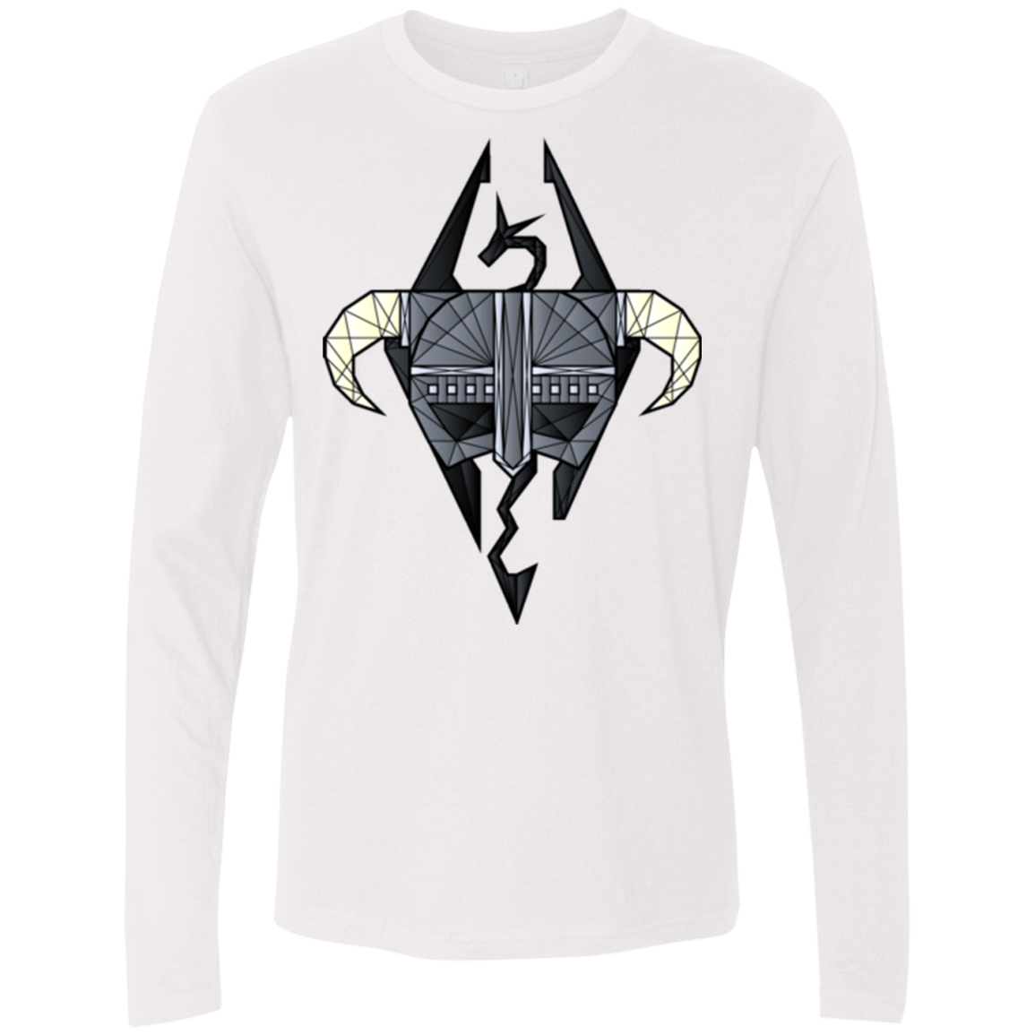 T-Shirts White / Small The Dragon Born Men's Premium Long Sleeve