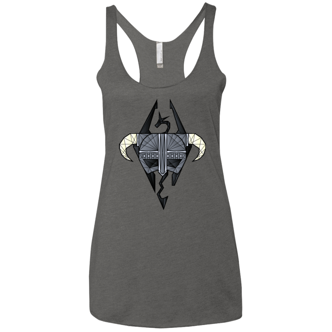 T-Shirts Premium Heather / X-Small The Dragon Born Women's Triblend Racerback Tank