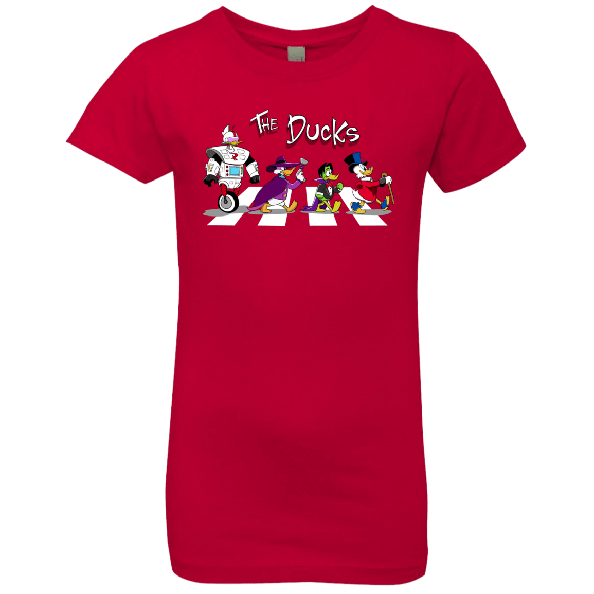T-Shirts Red / YXS The Ducks Girls Premium T-Shirt