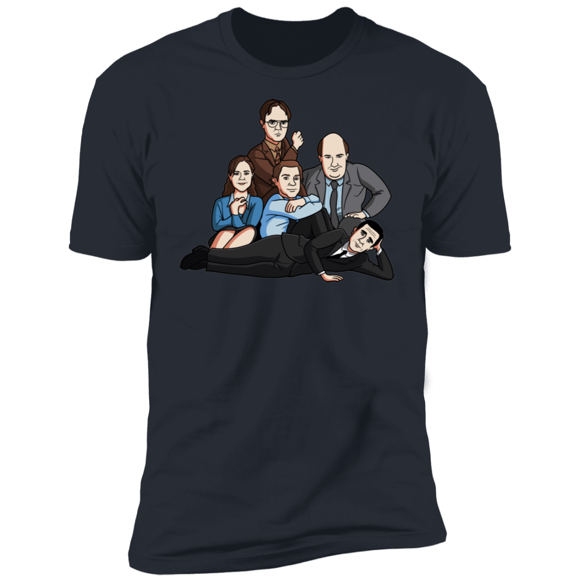 T-Shirts Indigo / S The Dunder Mifflin Club Men's Premium T-Shirt