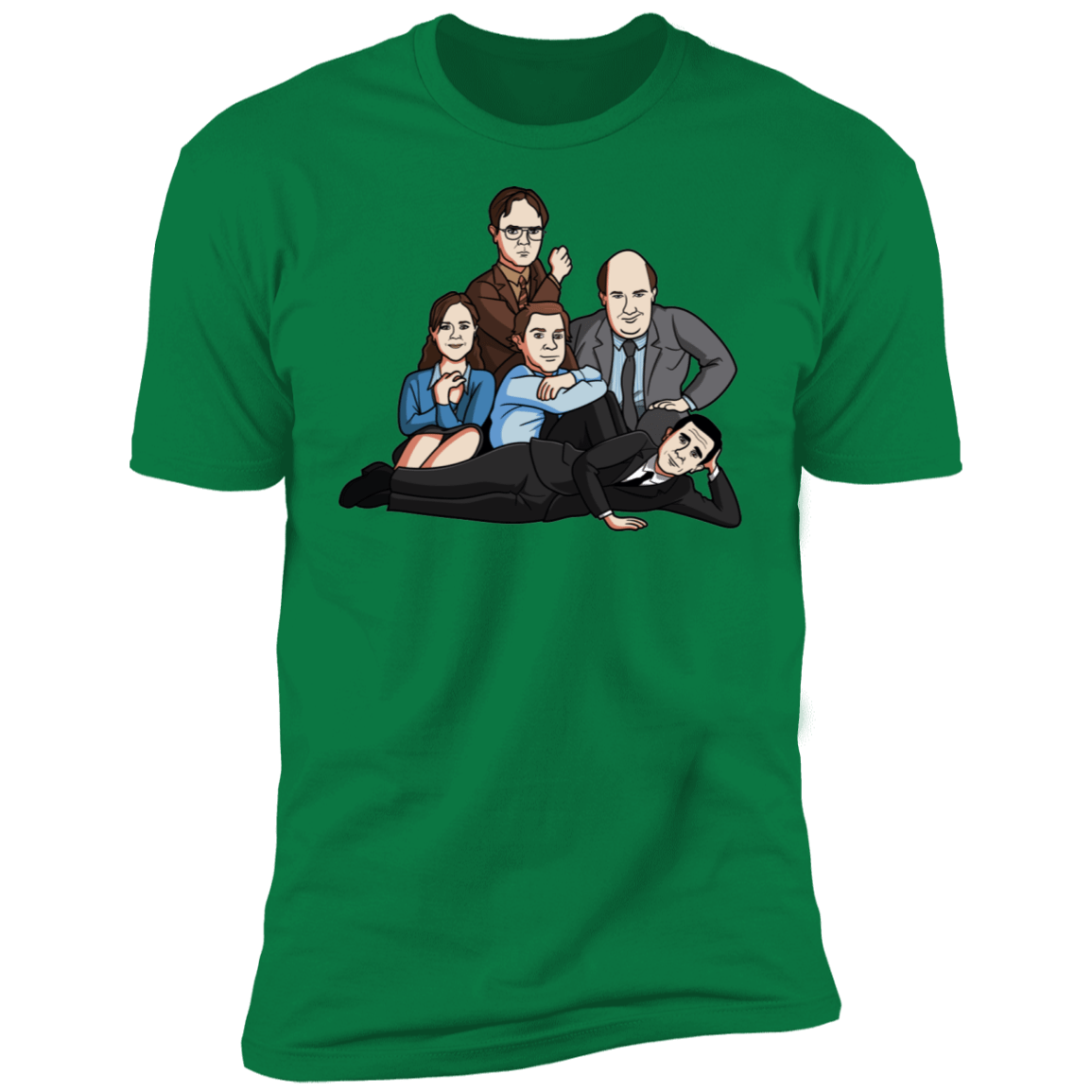 T-Shirts Kelly Green / S The Dunder Mifflin Club Men's Premium T-Shirt