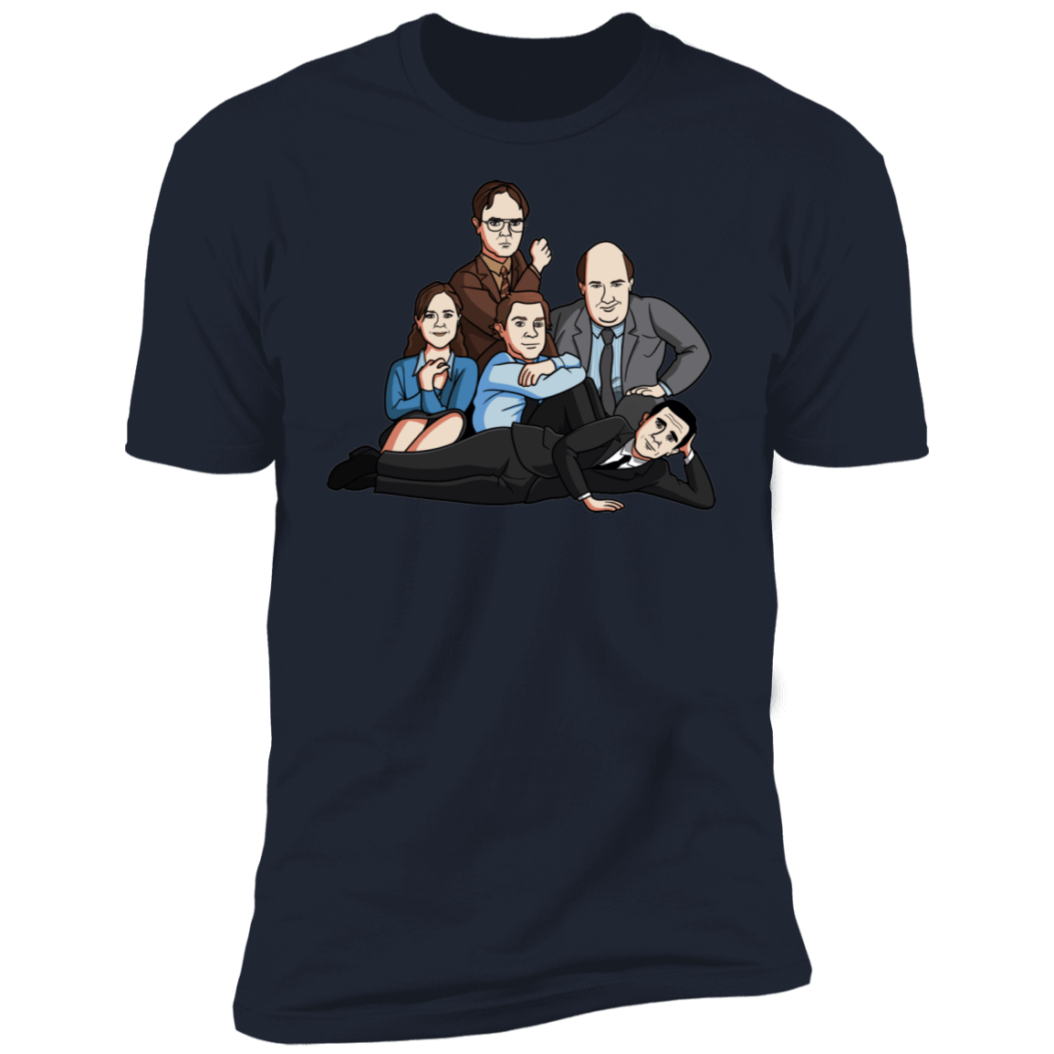 T-Shirts Midnight Navy / S The Dunder Mifflin Club Men's Premium T-Shirt