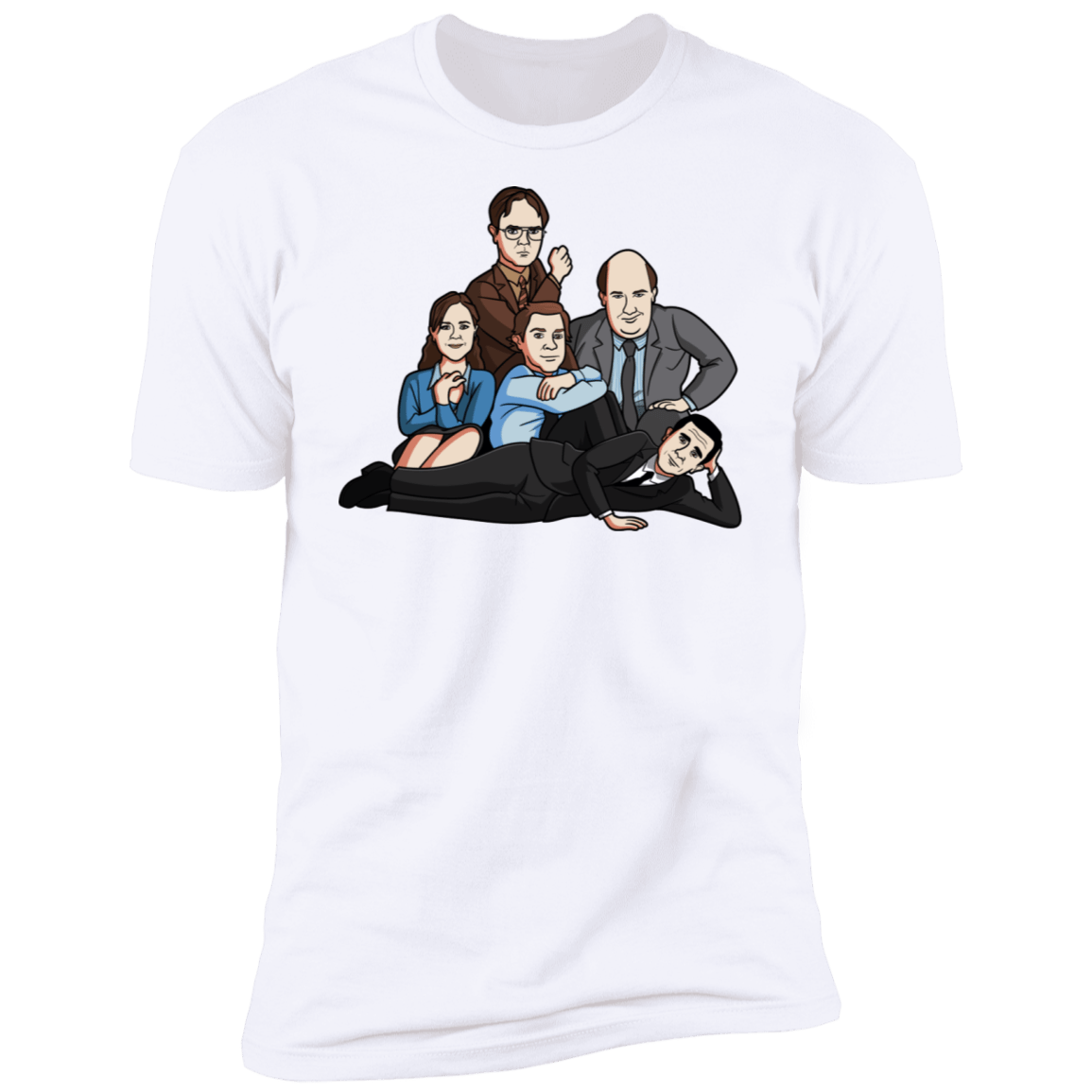 T-Shirts White / S The Dunder Mifflin Club Men's Premium T-Shirt