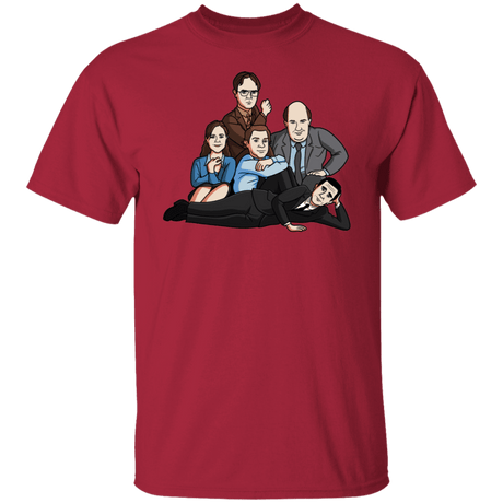 T-Shirts Cardinal / S The Dunder Mifflin Club T-Shirt