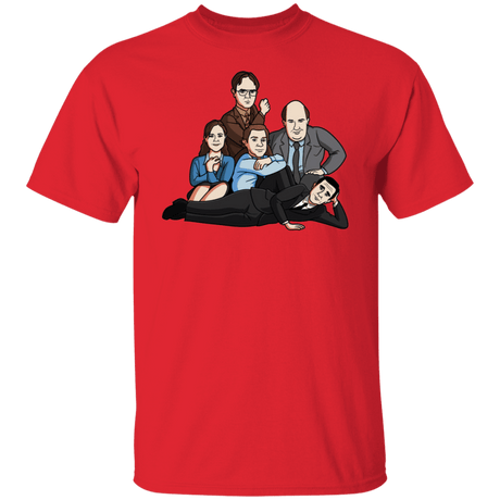 T-Shirts Red / S The Dunder Mifflin Club T-Shirt