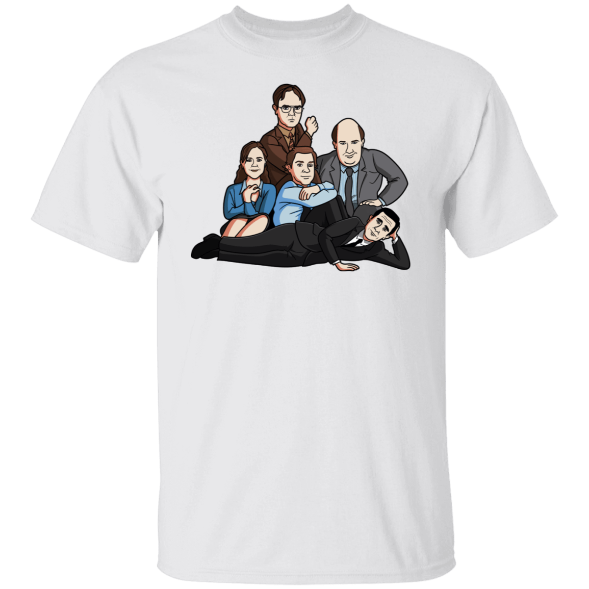 T-Shirts White / S The Dunder Mifflin Club T-Shirt