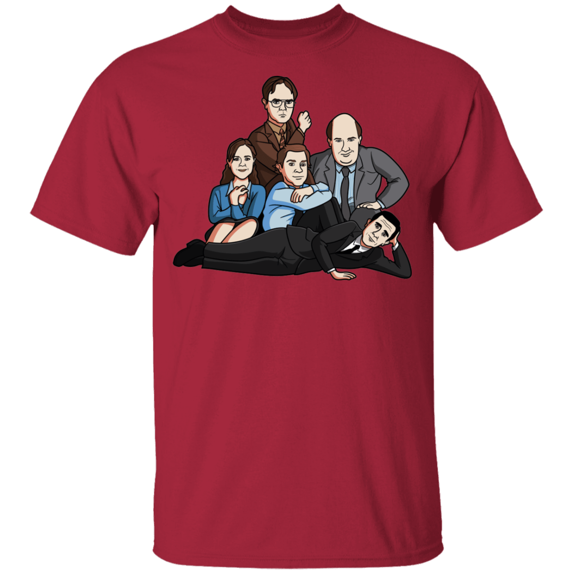 T-Shirts Cardinal / YXS The Dunder Mifflin Club Youth T-Shirt