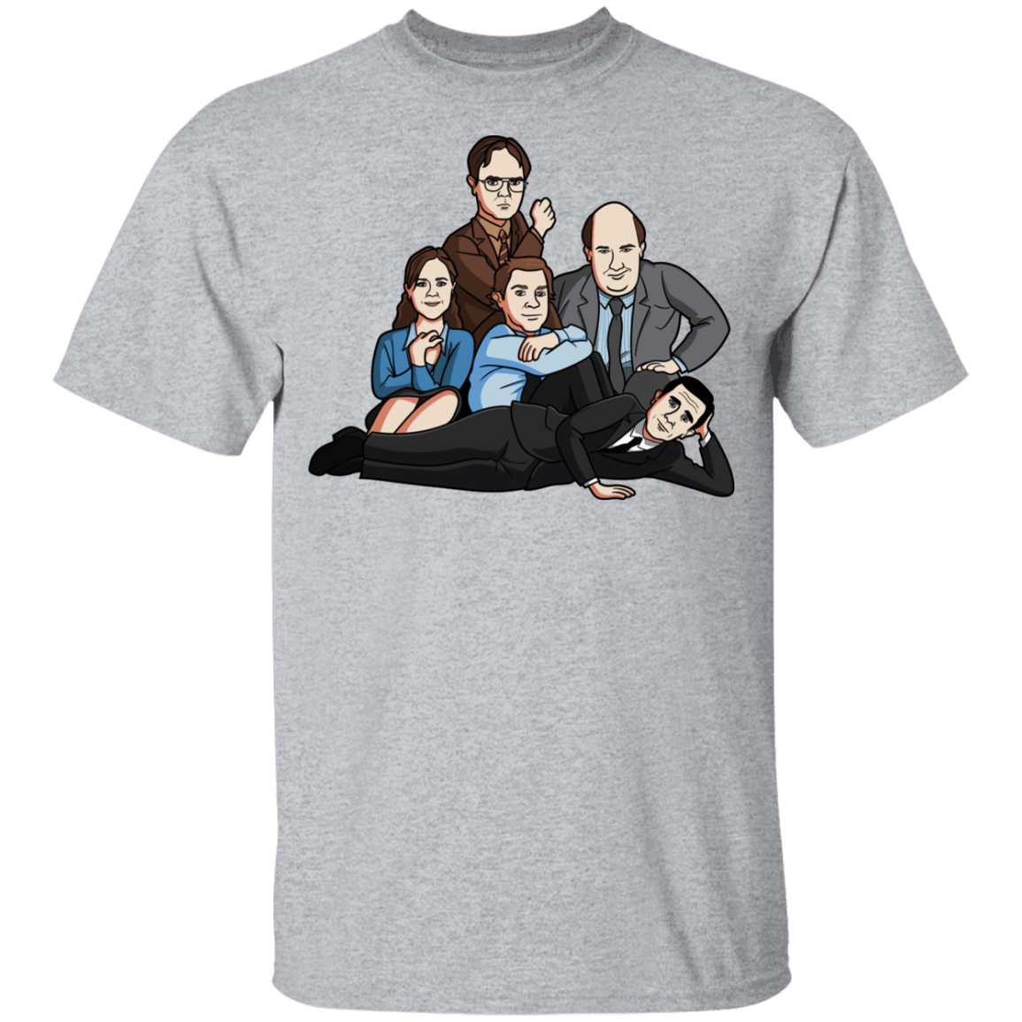 T-Shirts Sport Grey / YXS The Dunder Mifflin Club Youth T-Shirt