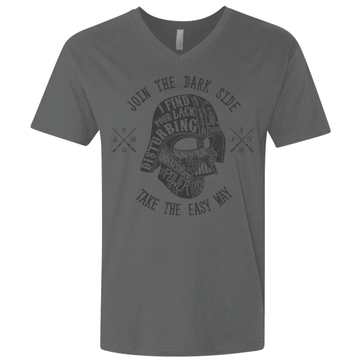 T-Shirts Heavy Metal / X-Small The Easy Way Men's Premium V-Neck