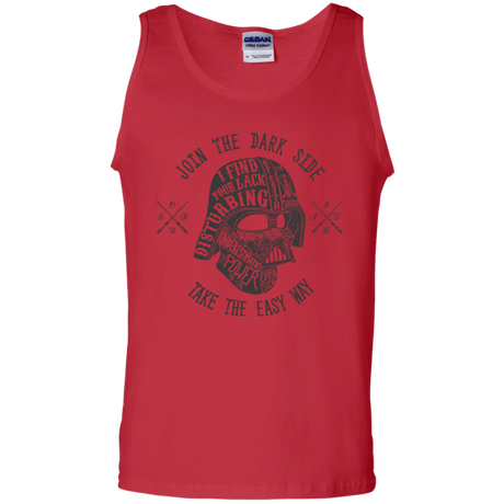T-Shirts Red / S The Easy Way Men's Tank Top