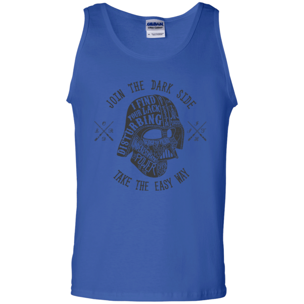 T-Shirts Royal / S The Easy Way Men's Tank Top