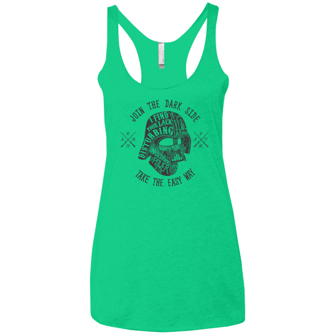 The Easy Way Women's Triblend Racerback Tank