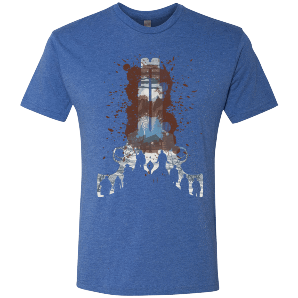 T-Shirts Vintage Royal / Small The Eight Men's Triblend T-Shirt