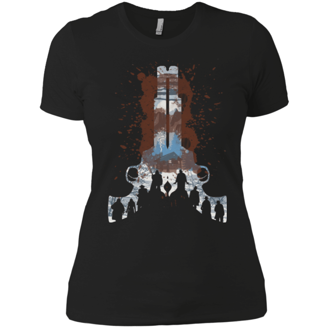 T-Shirts Black / X-Small The Eight Women's Premium T-Shirt