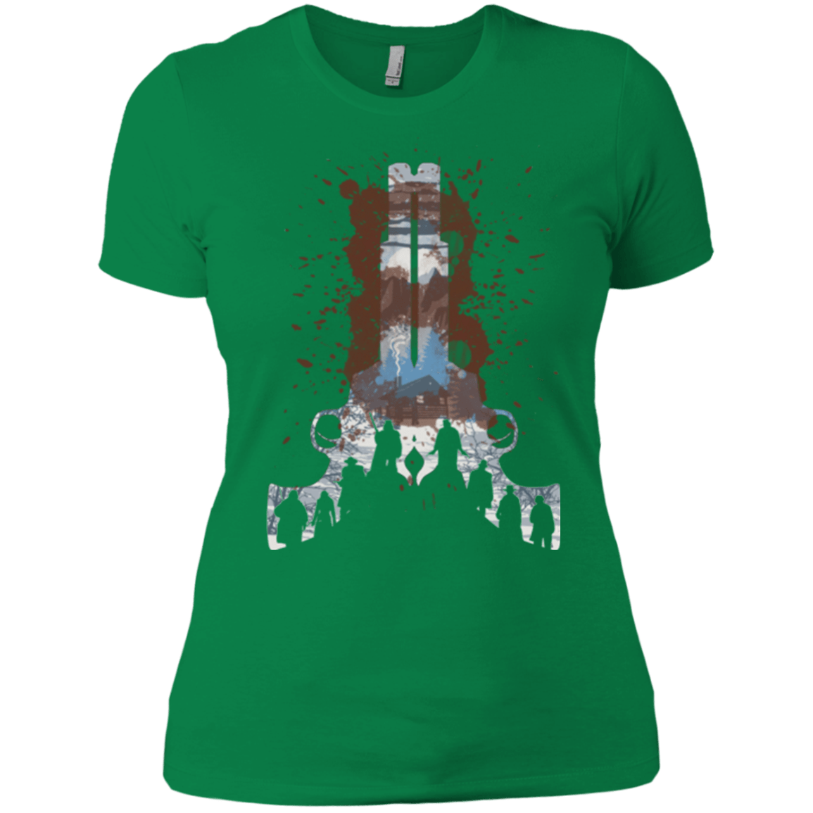 T-Shirts Kelly Green / X-Small The Eight Women's Premium T-Shirt