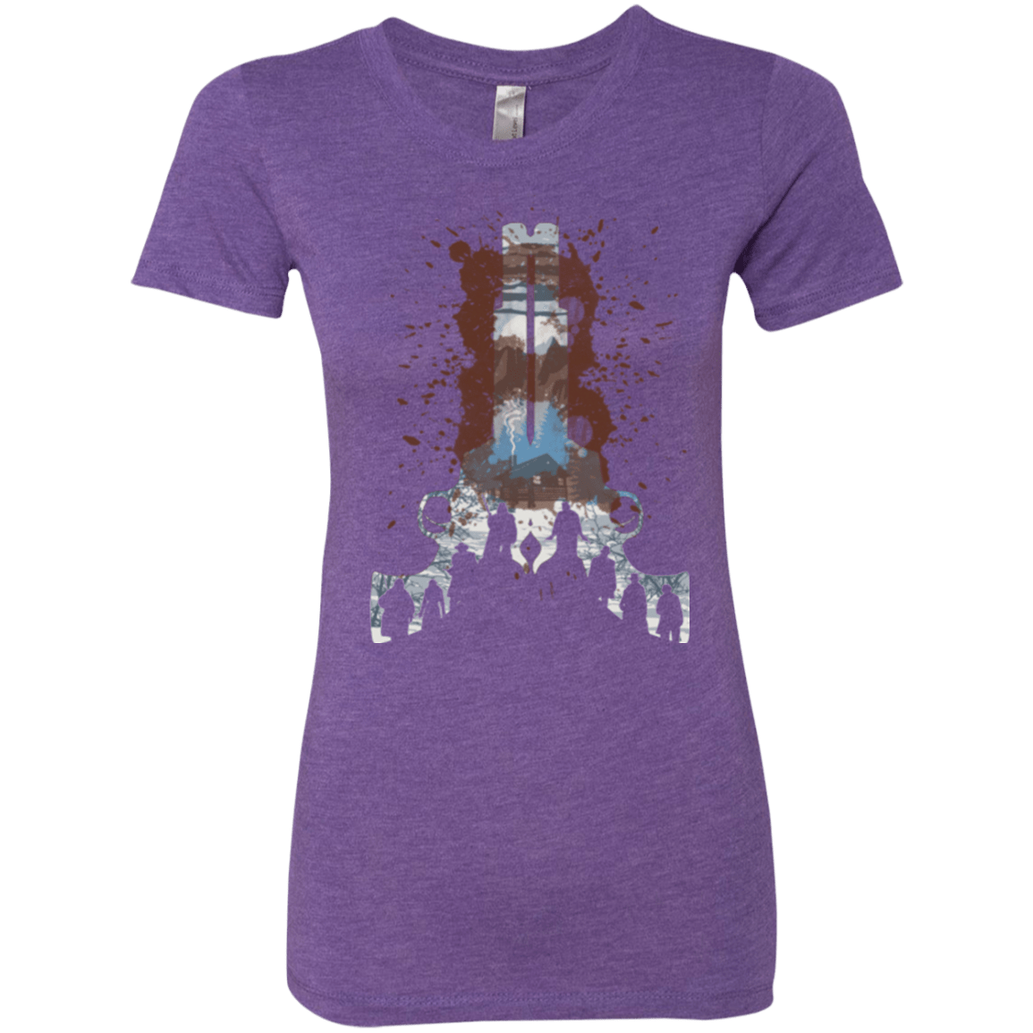 T-Shirts Purple Rush / Small The Eight Women's Triblend T-Shirt