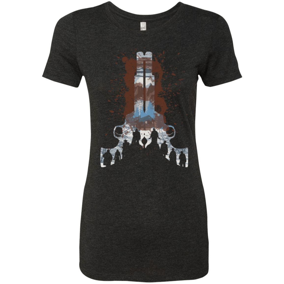 T-Shirts Vintage Black / Small The Eight Women's Triblend T-Shirt