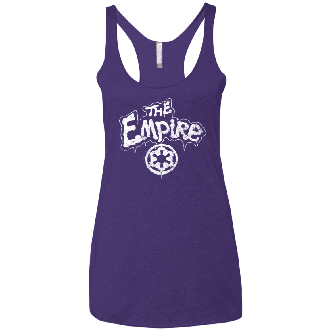 T-Shirts Purple / X-Small The Empire Women's Triblend Racerback Tank