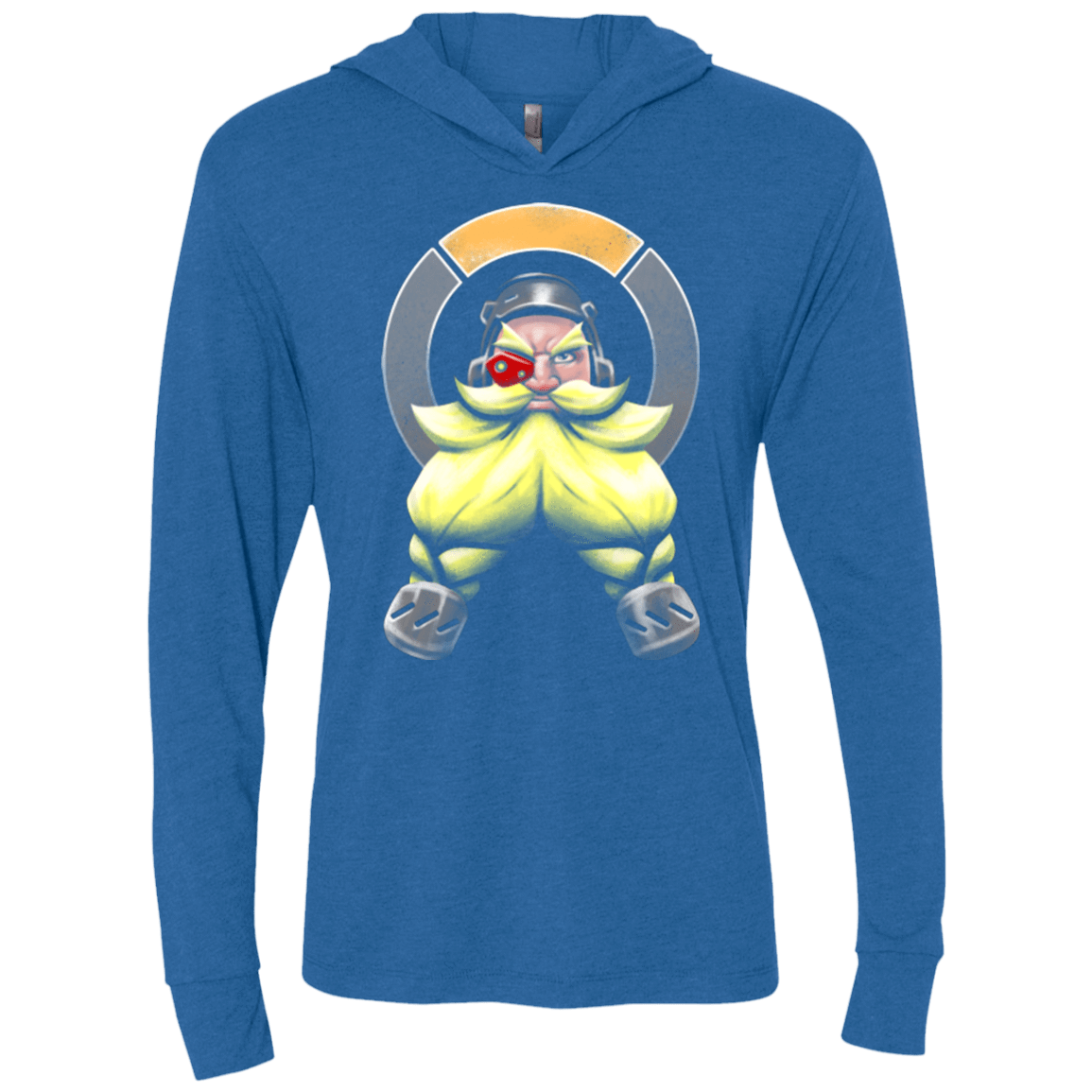 T-Shirts Vintage Royal / X-Small The Engineer Triblend Long Sleeve Hoodie Tee