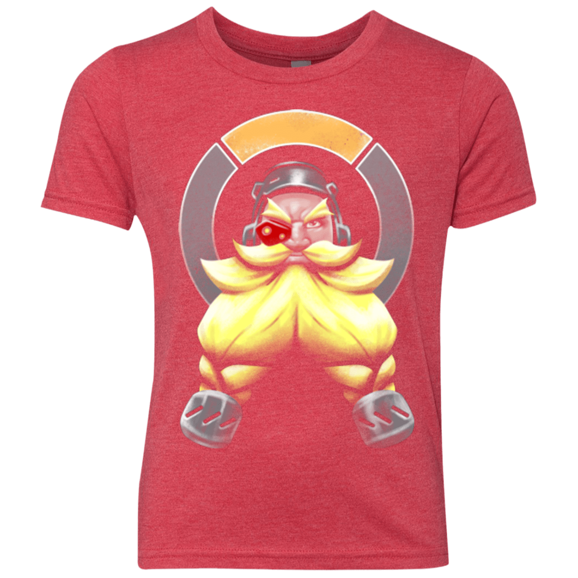 T-Shirts Vintage Red / YXS The Engineer Youth Triblend T-Shirt