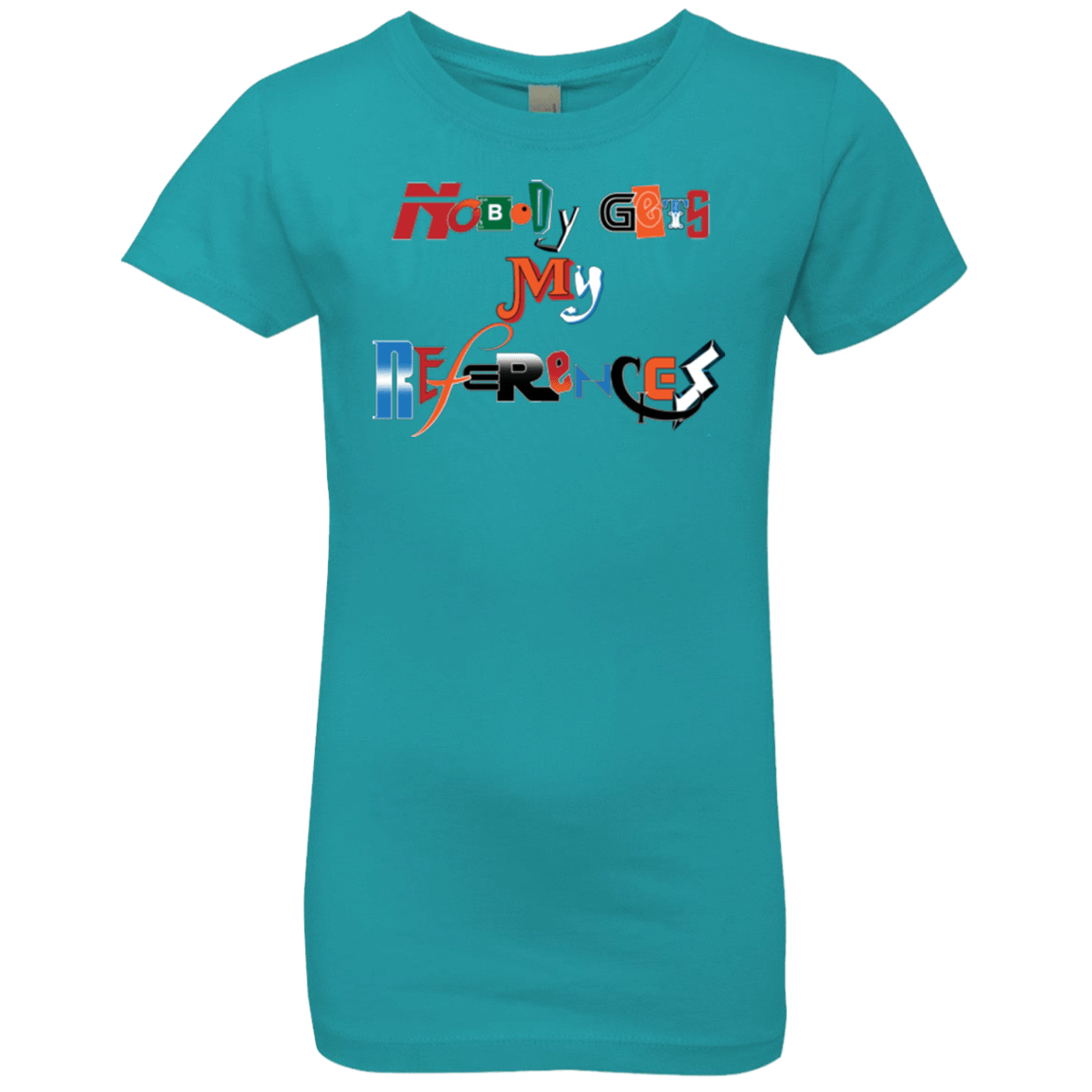 T-Shirts Tahiti Blue / YXS The Enigma of a Fan Girls Premium T-Shirt