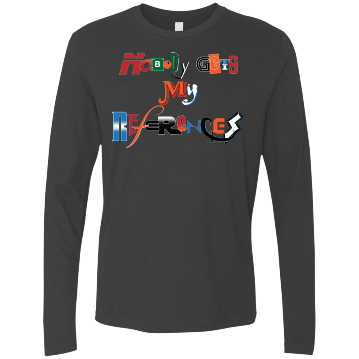 T-Shirts Heavy Metal / Small The Enigma of a Fan Men's Premium Long Sleeve