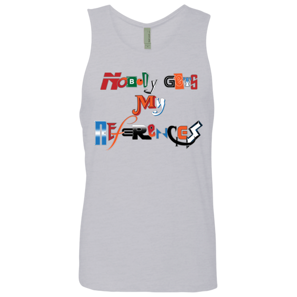 T-Shirts Heather Grey / Small The Enigma of a Fan Men's Premium Tank Top