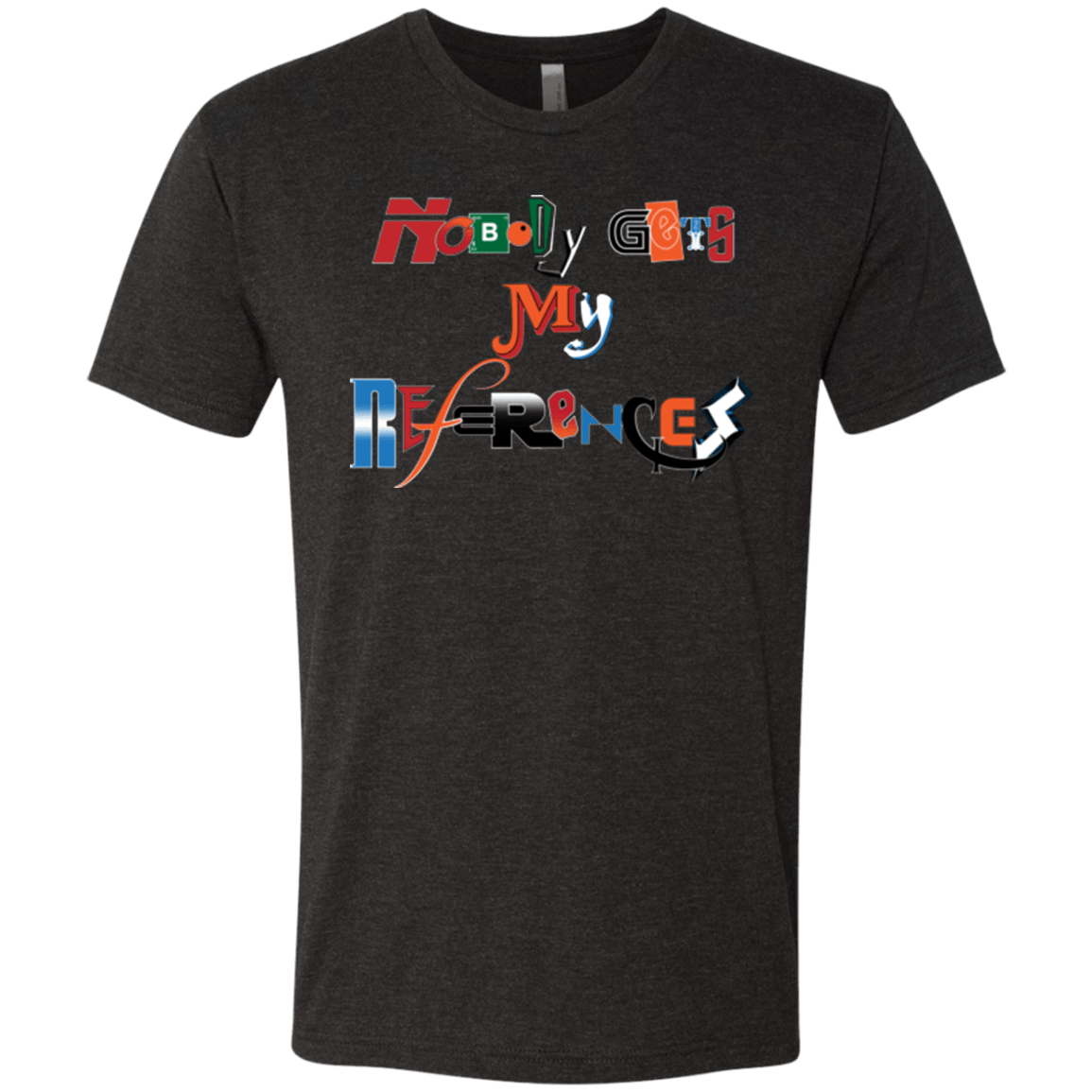 T-Shirts Vintage Black / Small The Enigma of a Fan Men's Triblend T-Shirt