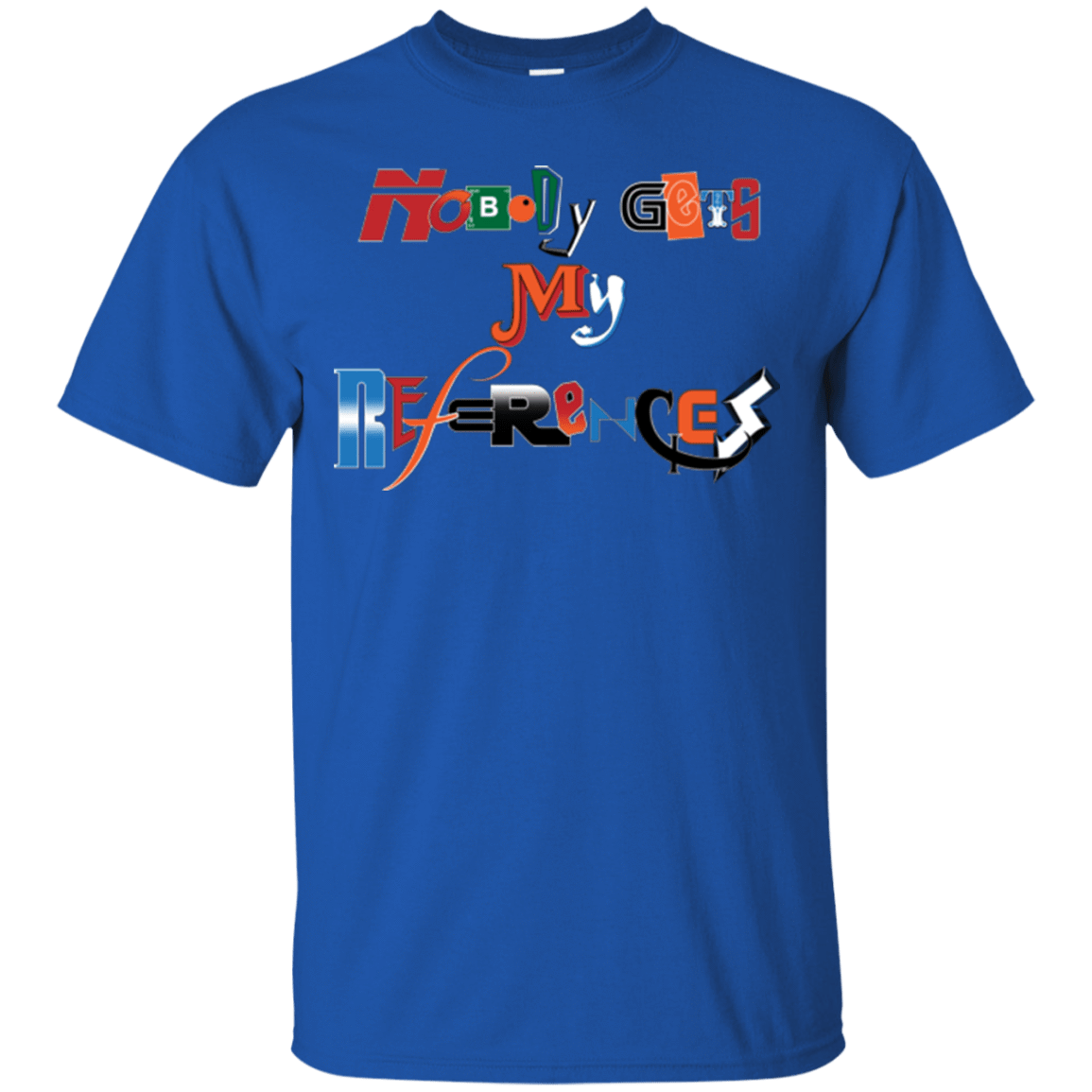 T-Shirts Royal / Small The Enigma of a Fan T-Shirt