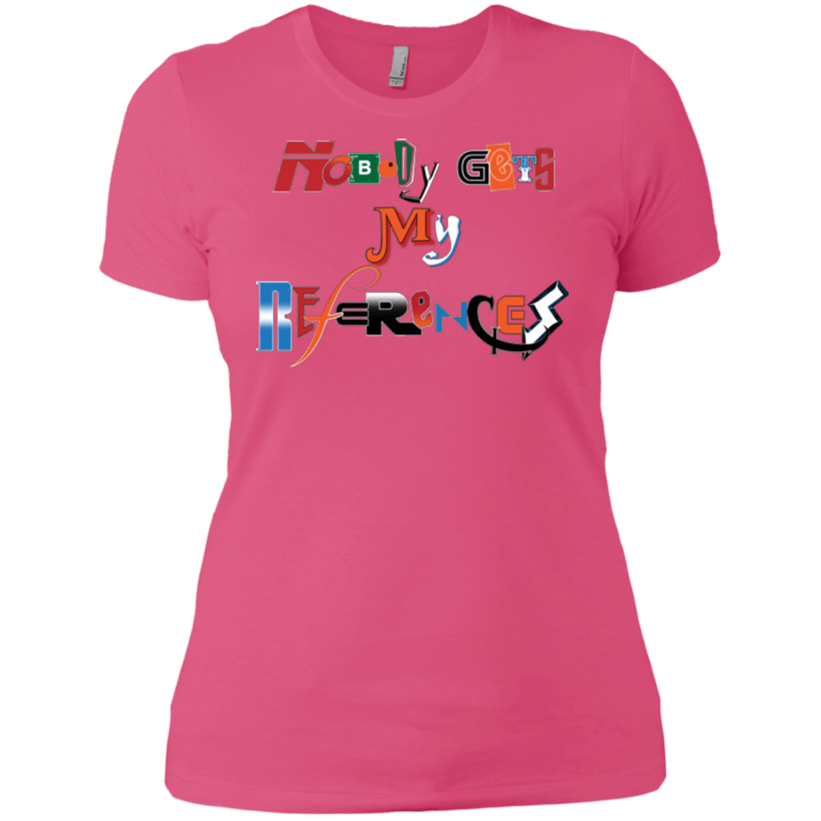 T-Shirts Hot Pink / X-Small The Enigma of a Fan Women's Premium T-Shirt