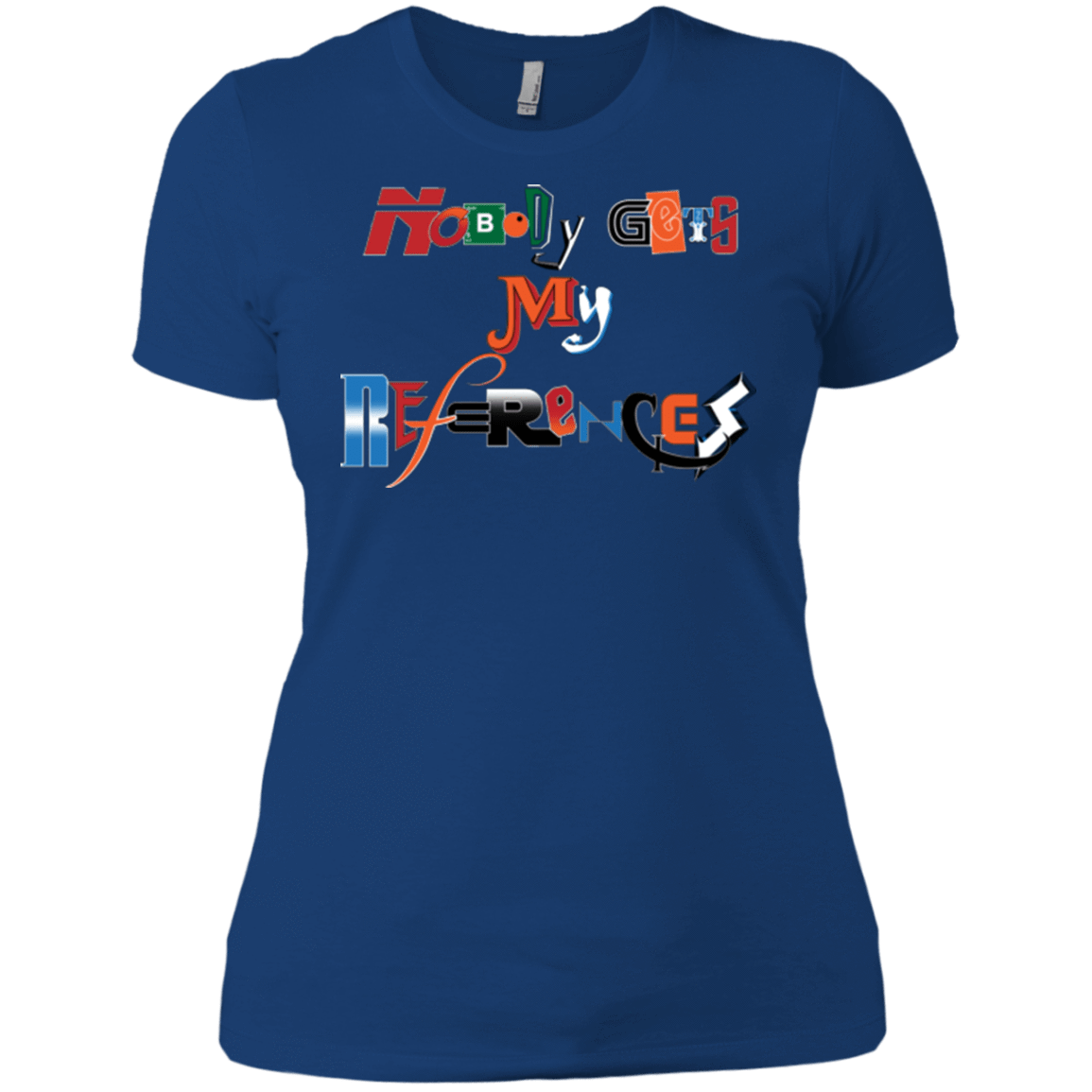 T-Shirts Royal / X-Small The Enigma of a Fan Women's Premium T-Shirt