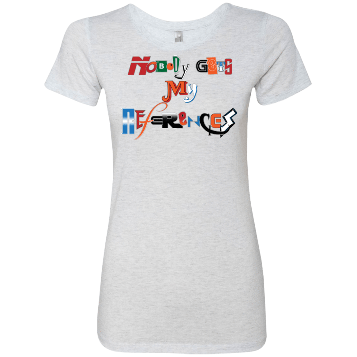 T-Shirts Heather White / Small The Enigma of a Fan Women's Triblend T-Shirt