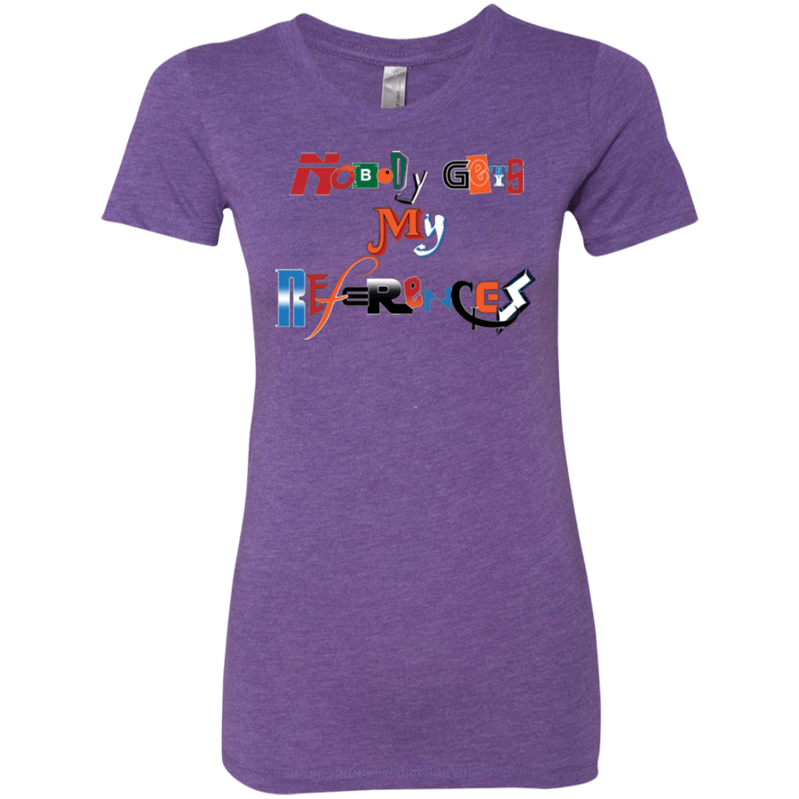 T-Shirts Purple Rush / Small The Enigma of a Fan Women's Triblend T-Shirt
