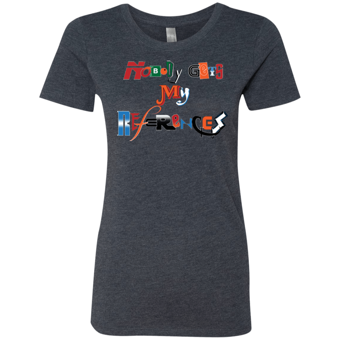 T-Shirts Vintage Navy / Small The Enigma of a Fan Women's Triblend T-Shirt