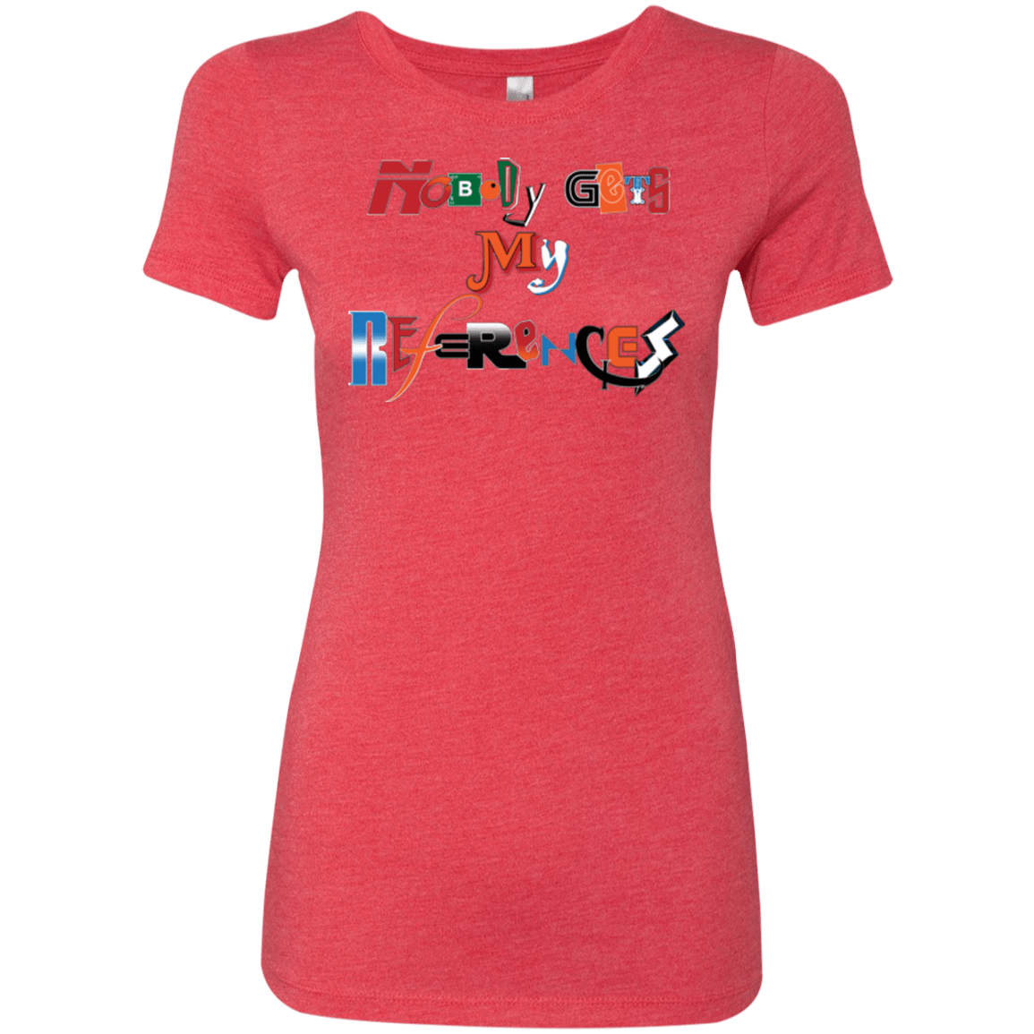 T-Shirts Vintage Red / Small The Enigma of a Fan Women's Triblend T-Shirt