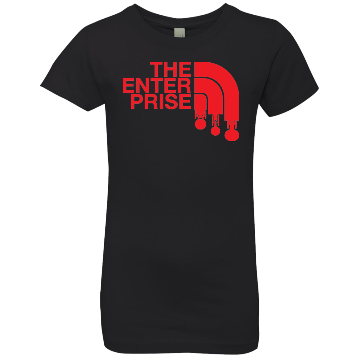T-Shirts Black / YXS The Enterprise Girls Premium T-Shirt