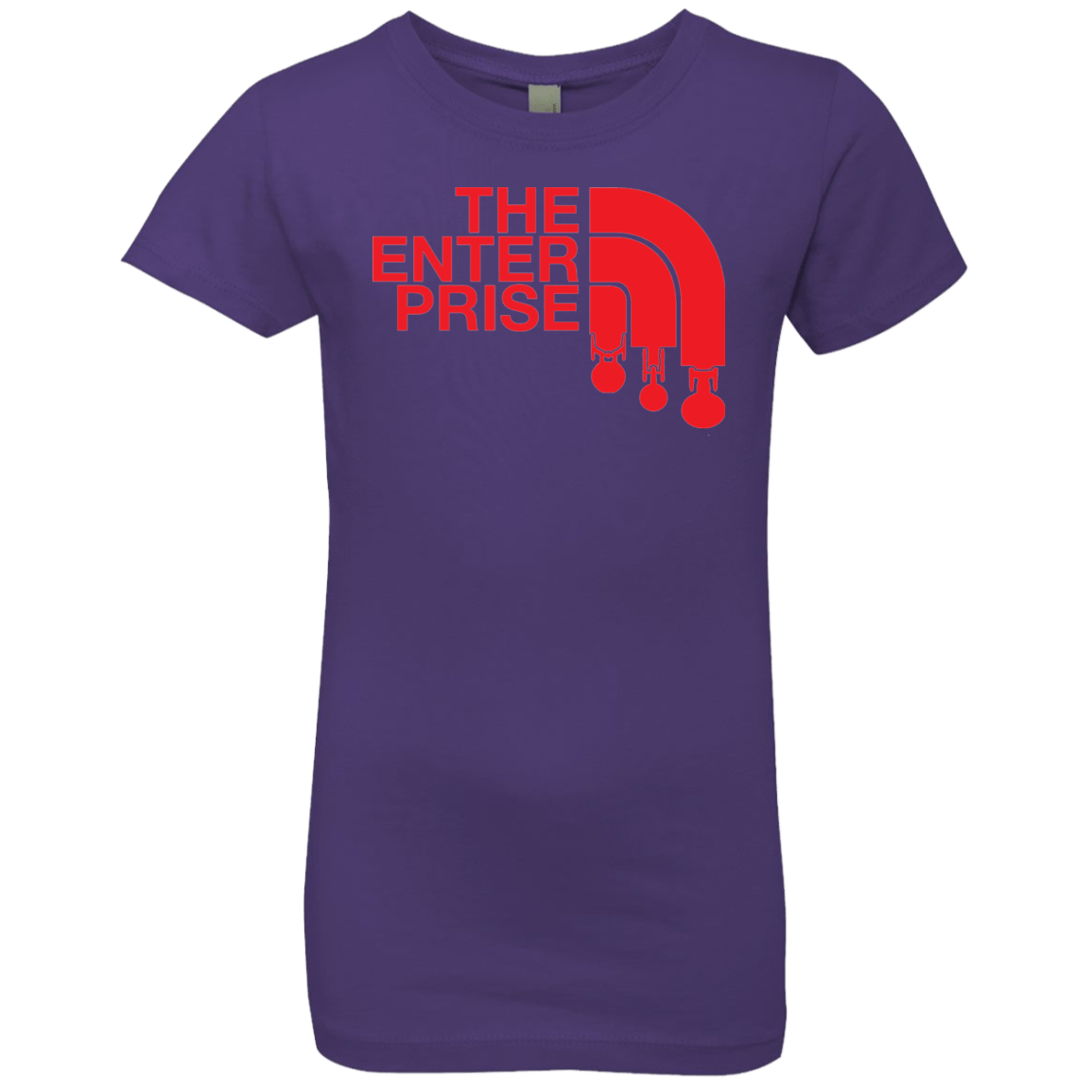 T-Shirts Purple Rush / YXS The Enterprise Girls Premium T-Shirt