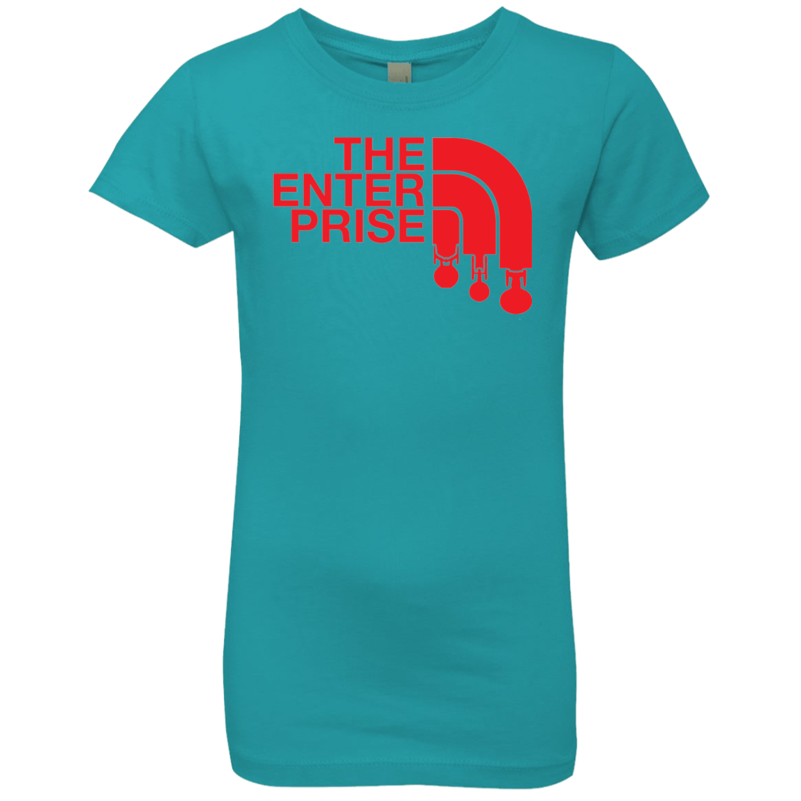T-Shirts Tahiti Blue / YXS The Enterprise Girls Premium T-Shirt