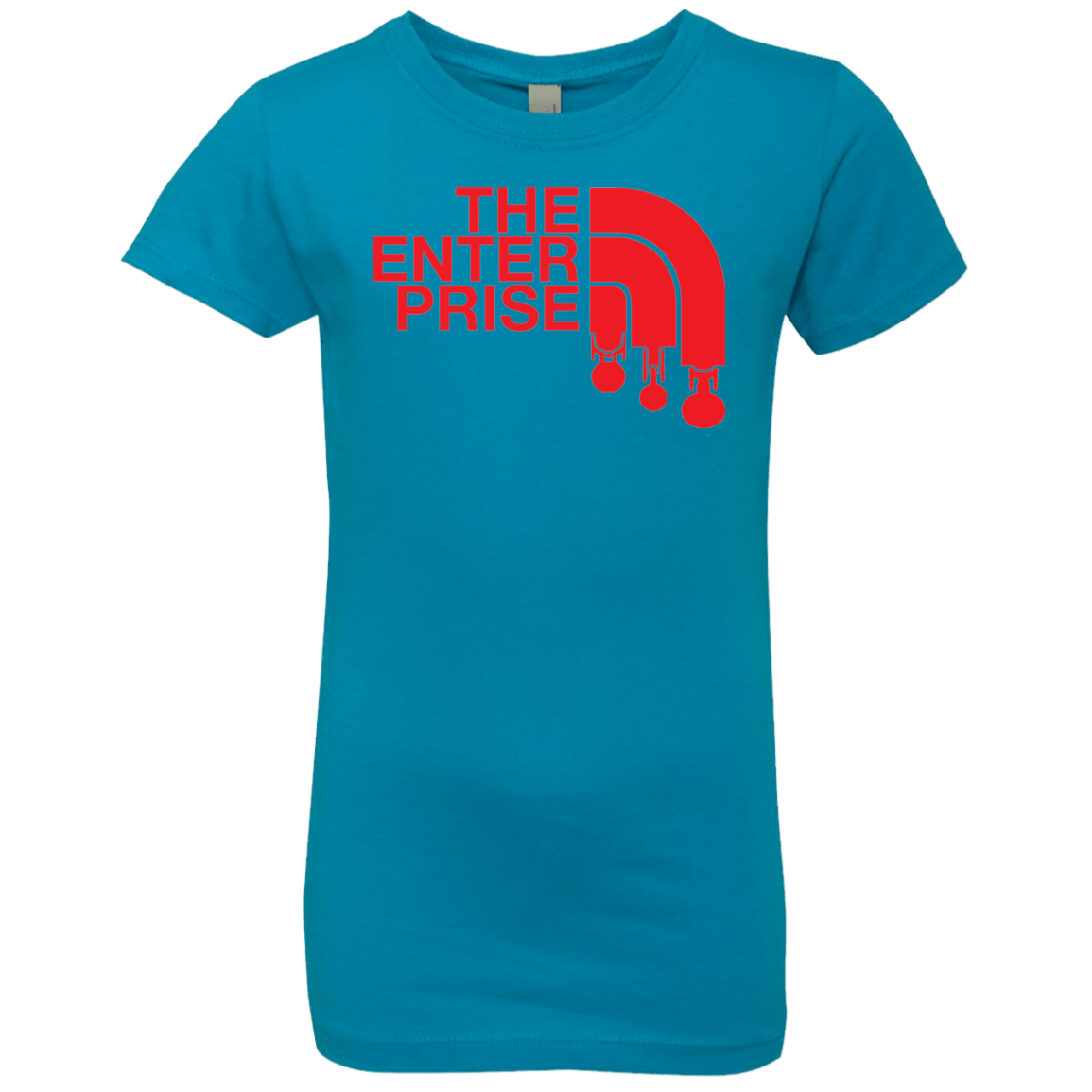 T-Shirts Turquoise / YXS The Enterprise Girls Premium T-Shirt