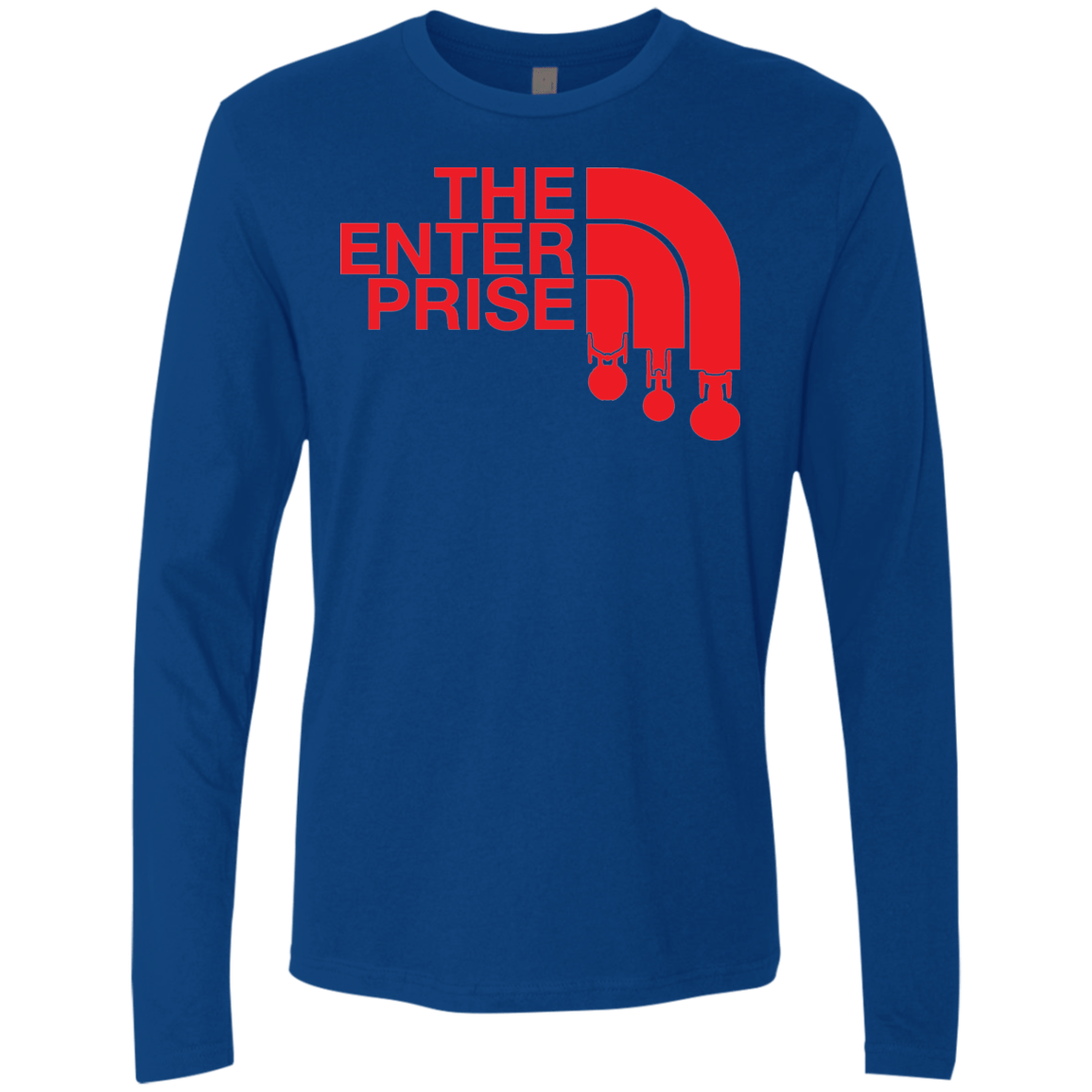 T-Shirts Royal / Small The Enterprise Men's Premium Long Sleeve
