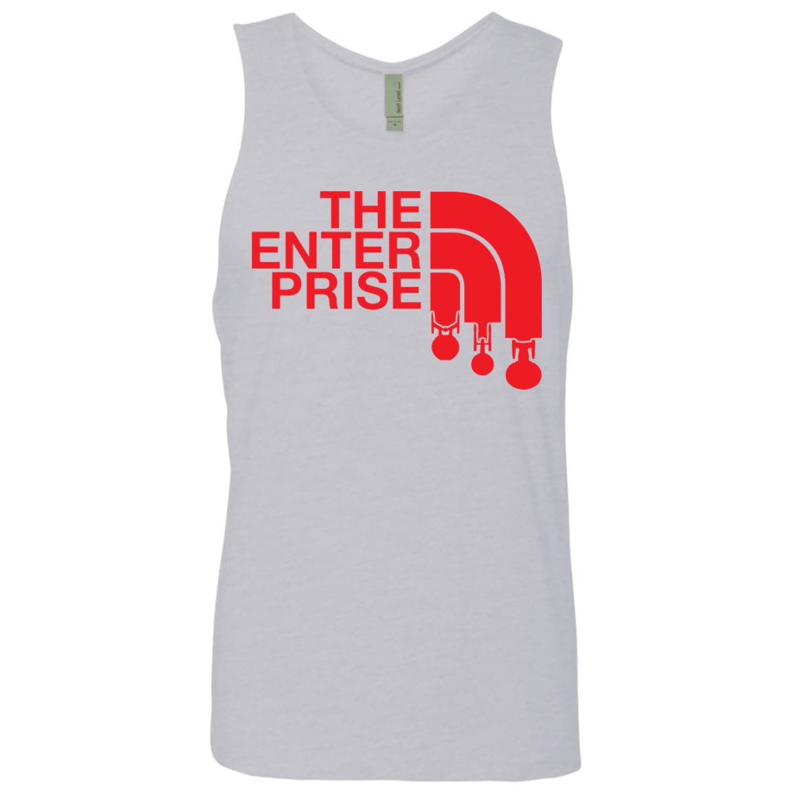 T-Shirts Heather Grey / Small The Enterprise Men's Premium Tank Top