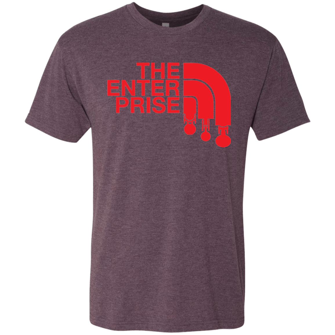 T-Shirts Vintage Purple / Small The Enterprise Men's Triblend T-Shirt