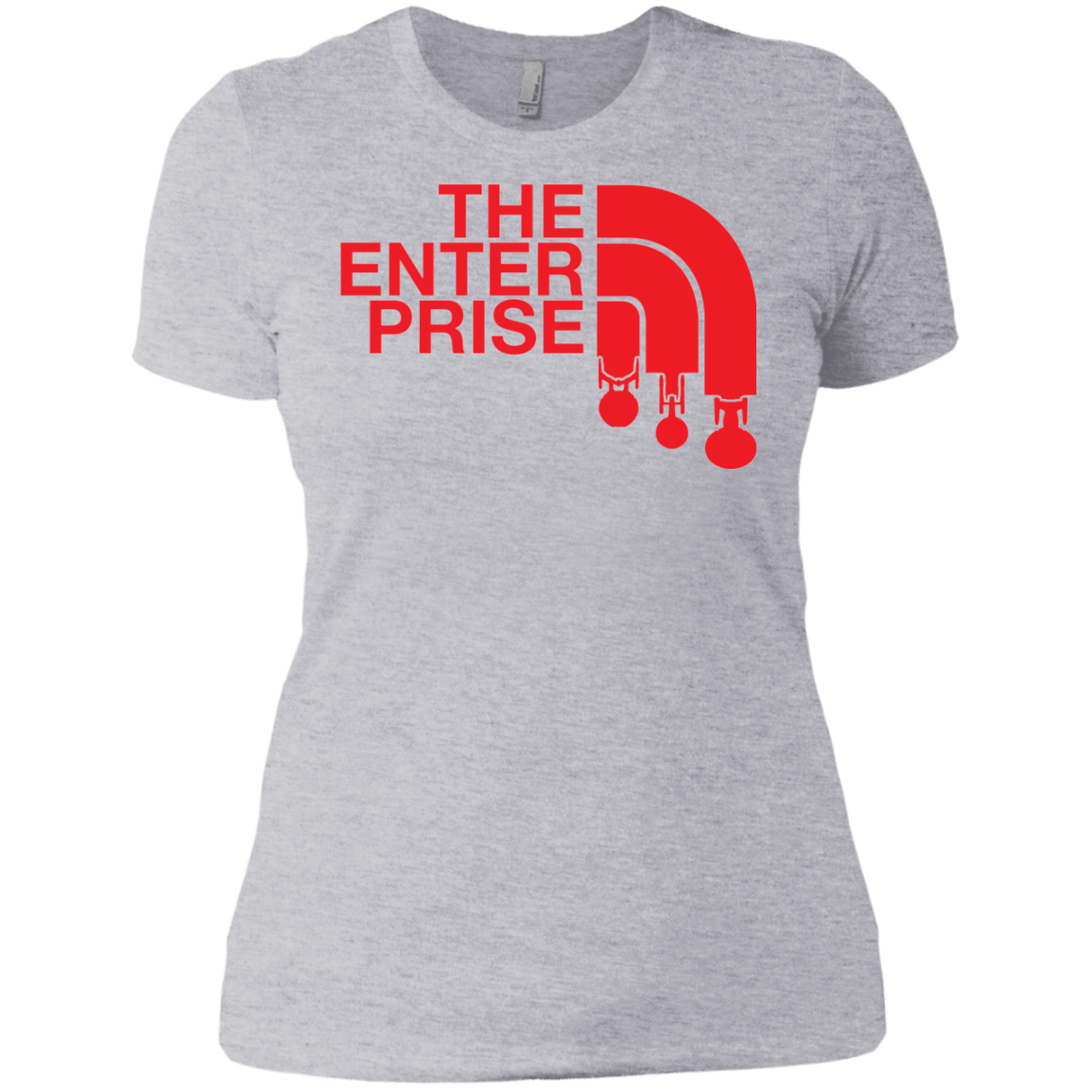 T-Shirts Heather Grey / X-Small The Enterprise Women's Premium T-Shirt