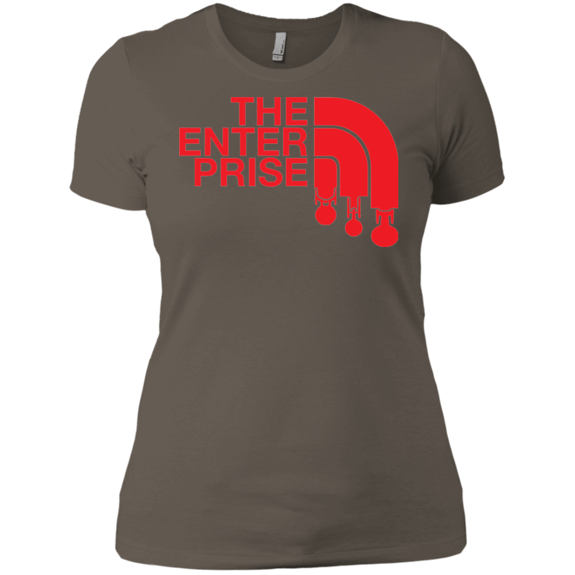 T-Shirts Warm Grey / X-Small The Enterprise Women's Premium T-Shirt